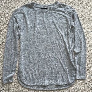 Banana Republic Heather Gray Knit Sweater